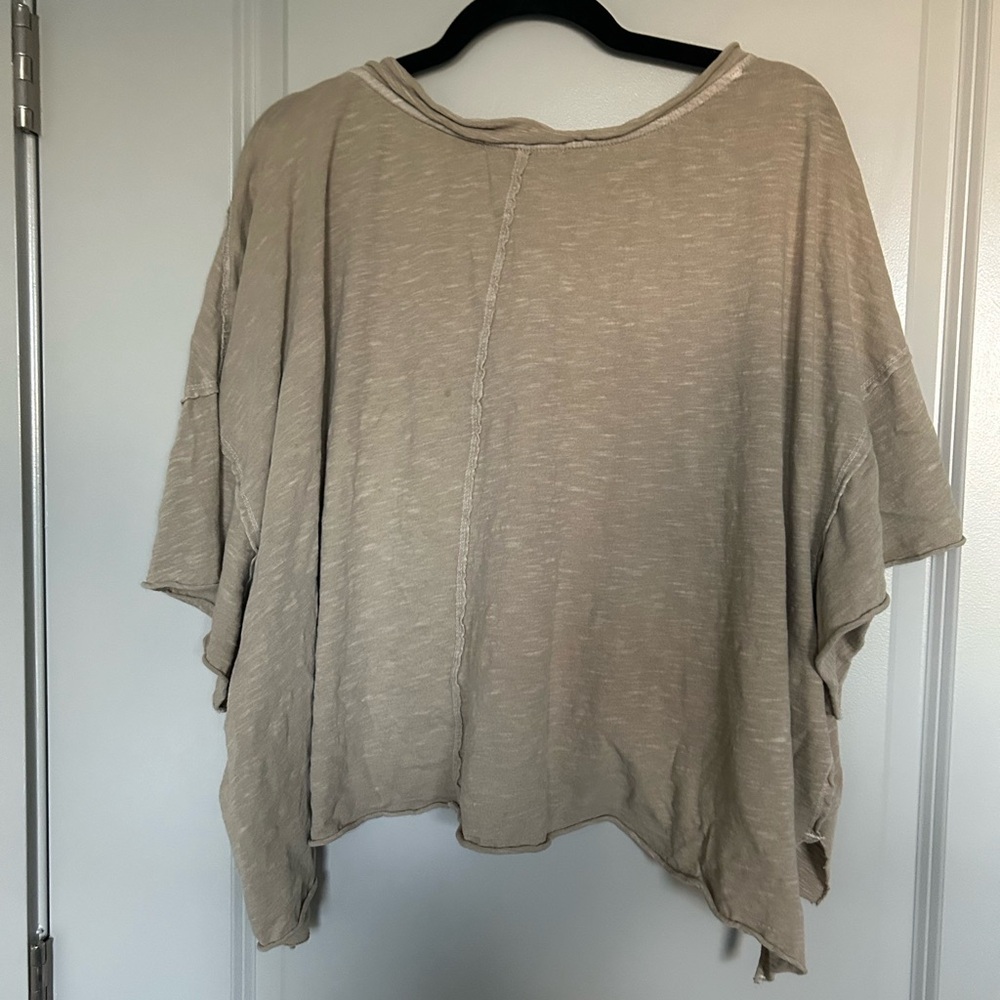 We The Free Taupe Women's Hoodie - Picture 3 of 3